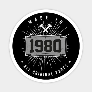 Made in 1980 All Original Parts Magnet